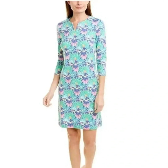 J McLaughlin Carly Catalina Cloth midi dress. Size Small. EUC. - Picture 1 of 5